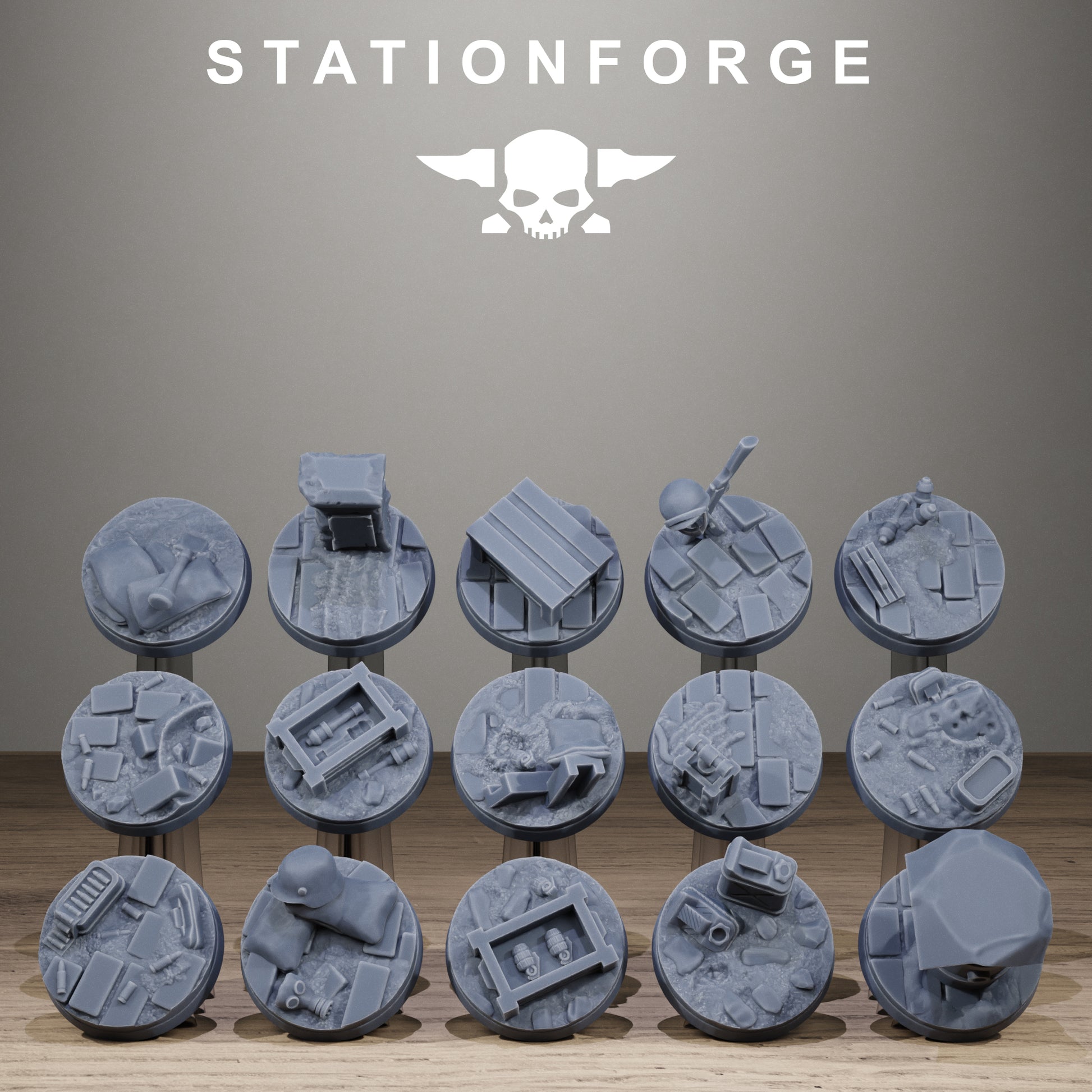First World Bases, Sci-Fi Grimdark Terrain by STATIONFORGE - photo 2