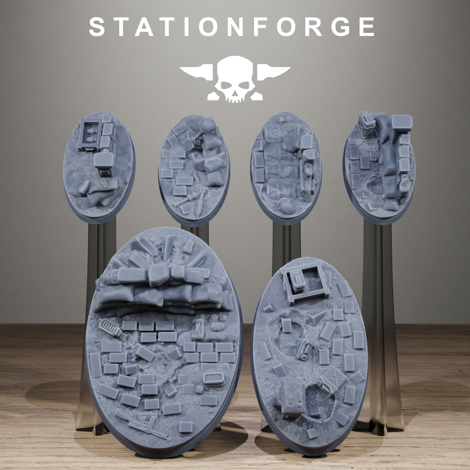 First World Bases, Sci-Fi Grimdark Terrain by STATIONFORGE - photo 4