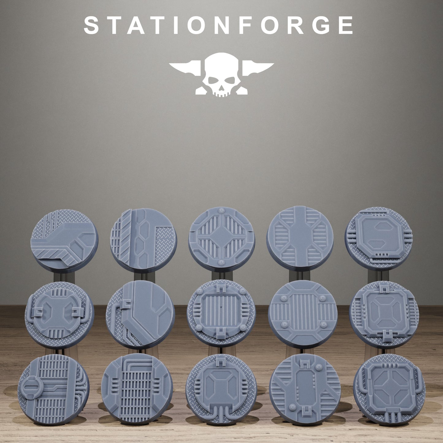 Metal Industrial Bases, Sci-Fi Grimdark Terrain by STATIONFORGE - photo 2
