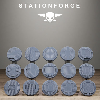 Metal Industrial Bases, Sci-Fi Grimdark Terrain by STATIONFORGE - photo 2