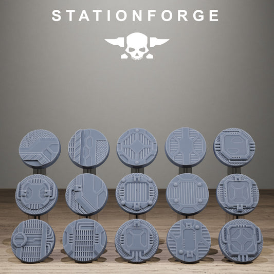 Metal Industrial Bases, Sci-Fi Grimdark Terrain by STATIONFORGE - photo 2