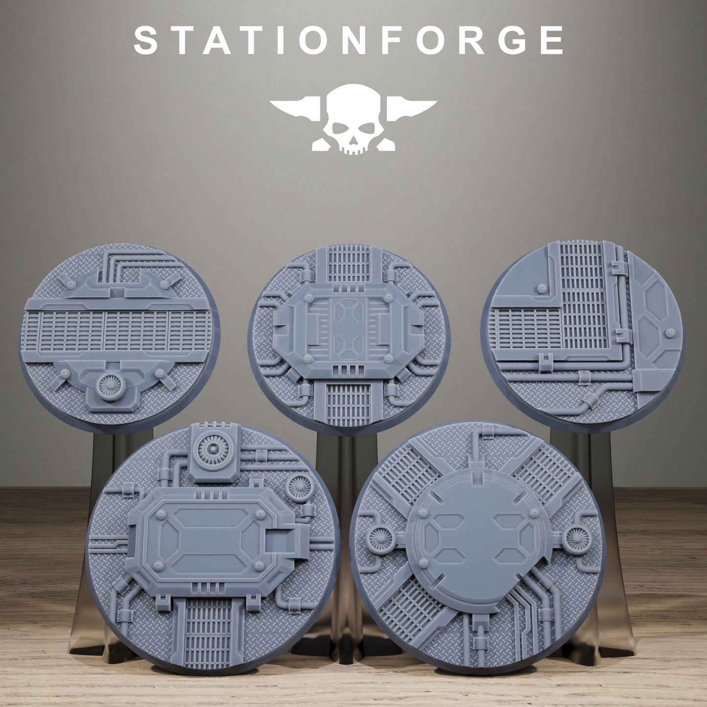 Metal Industrial Bases, Sci-Fi Grimdark Terrain by STATIONFORGE - photo 3