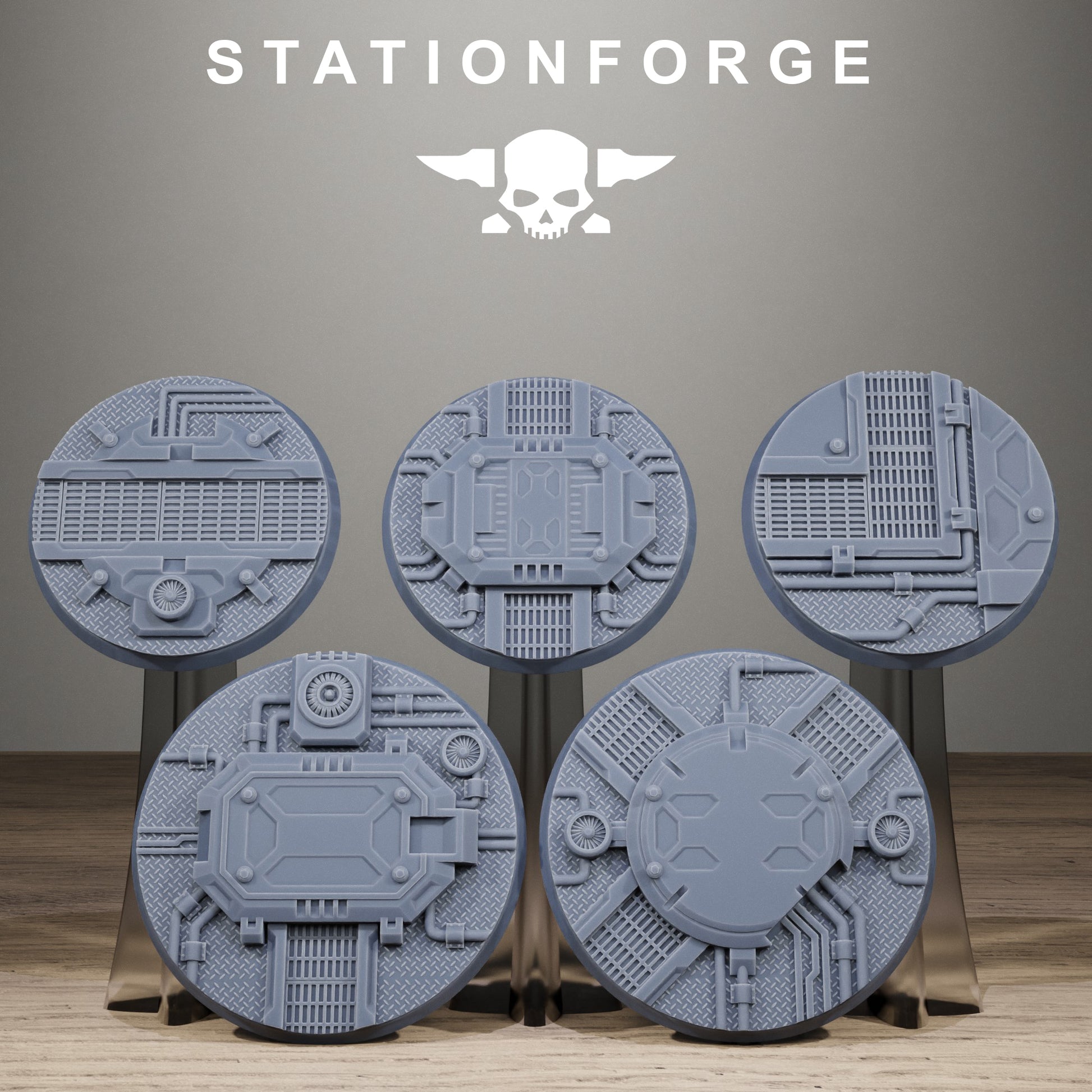 Metal Industrial Bases, Sci-Fi Grimdark Terrain by STATIONFORGE - photo 3