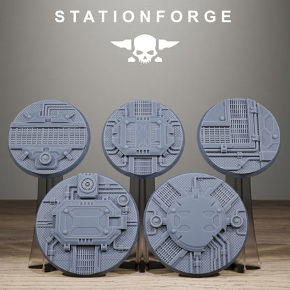 Metal Industrial Bases, Sci-Fi Grimdark Terrain by STATIONFORGE - photo 3