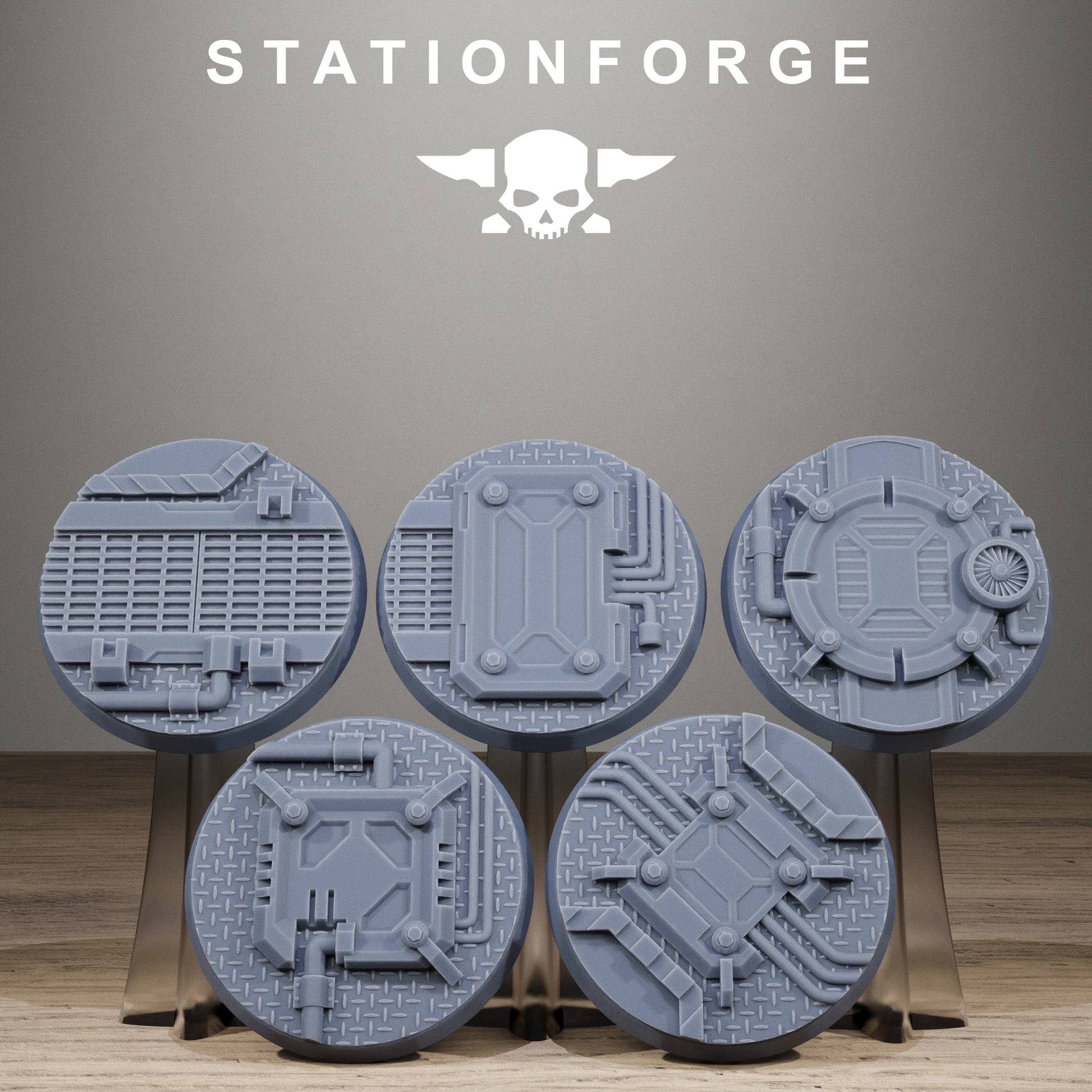 Metal Industrial Bases, Sci-Fi Grimdark Terrain by STATIONFORGE - photo 5