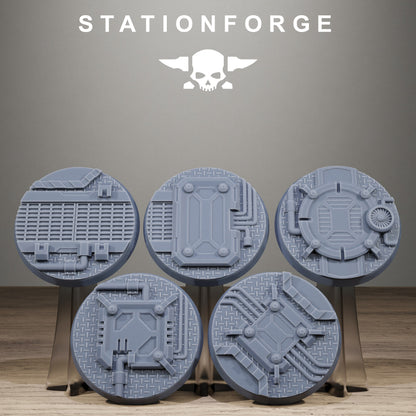 Metal Industrial Bases, Sci-Fi Grimdark Terrain by STATIONFORGE - photo 5