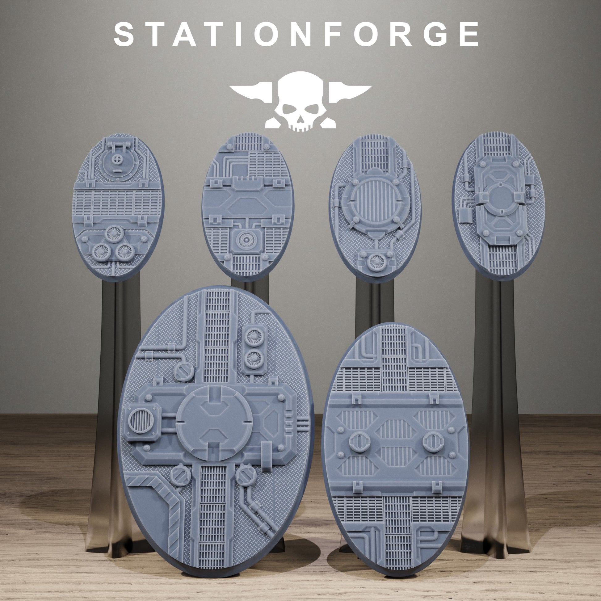 Metal Industrial Bases, Sci-Fi Grimdark Terrain by STATIONFORGE - photo 6