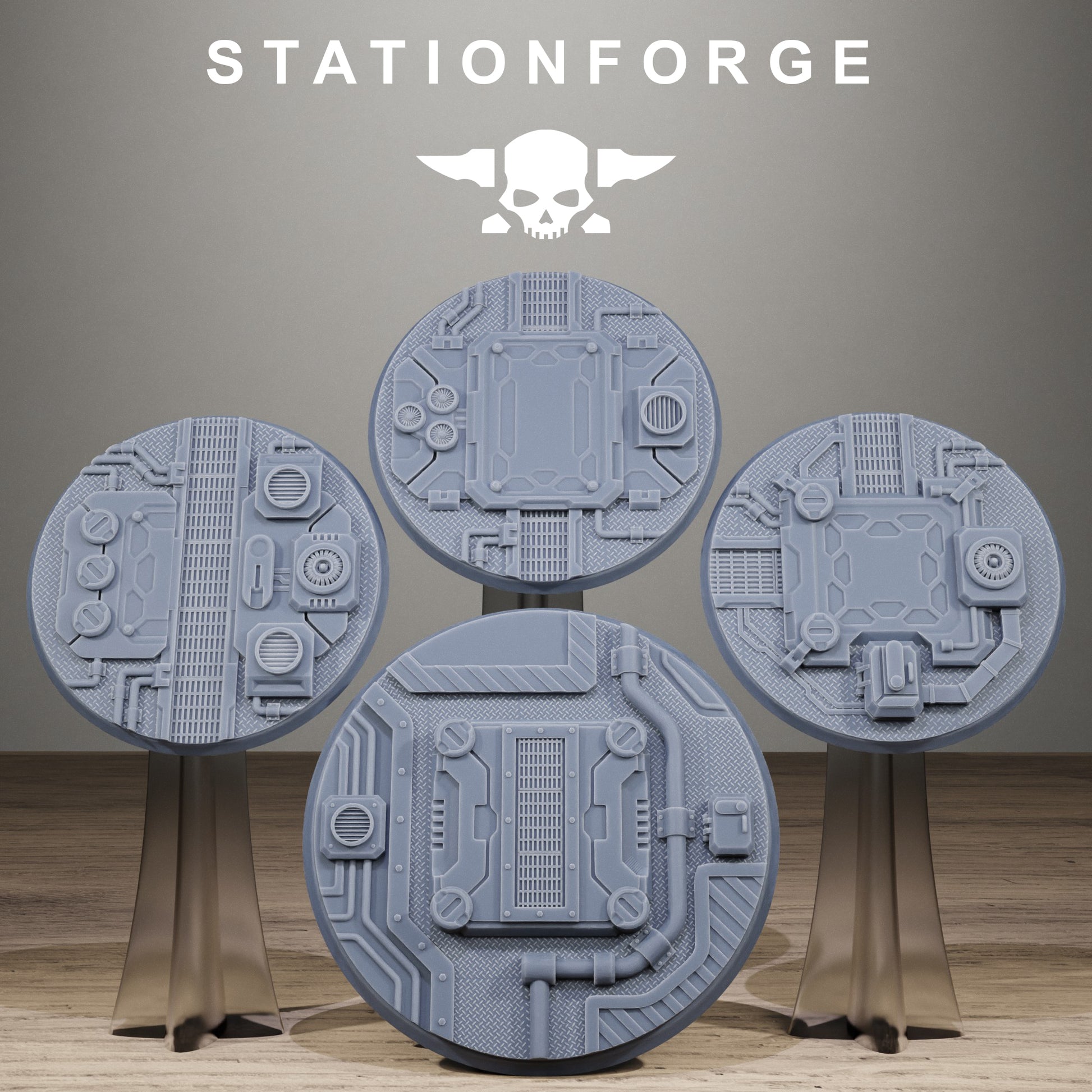 Metal Industrial Bases, Sci-Fi Grimdark Terrain by STATIONFORGE - photo 7