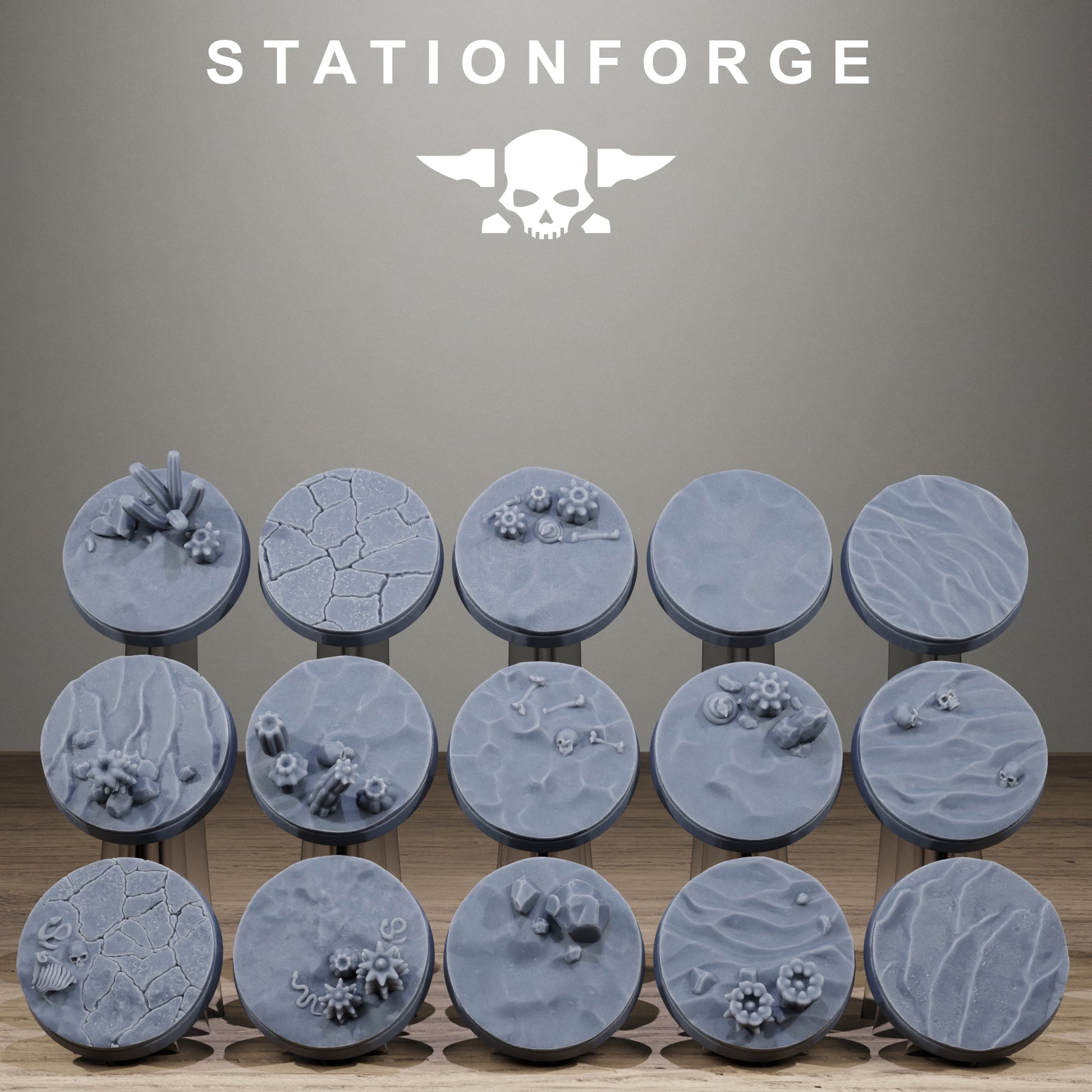 Sand Bases, Sci-Fi Grimdark Terrain by STATIONFORGE - photo 2