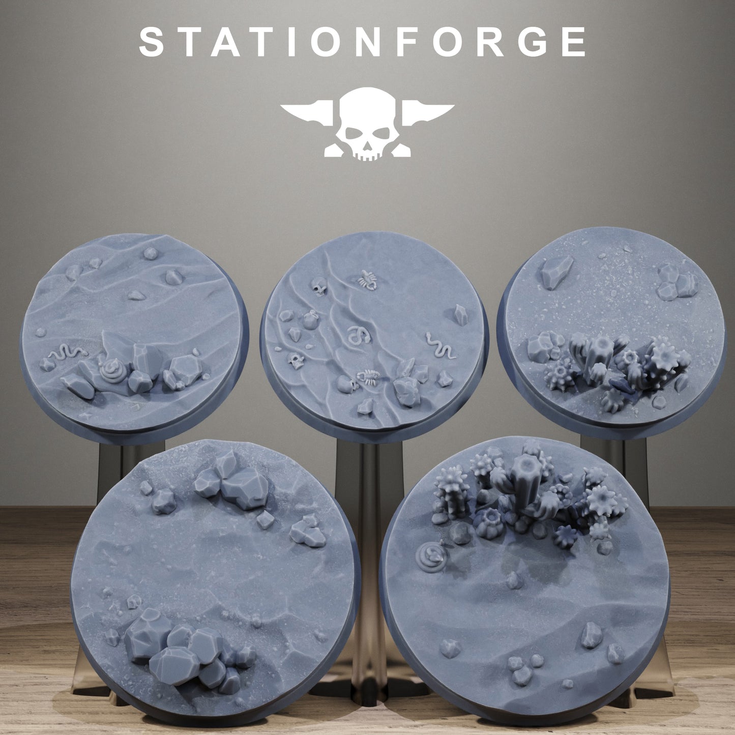 Sand Bases, Sci-Fi Grimdark Terrain by STATIONFORGE - photo 3