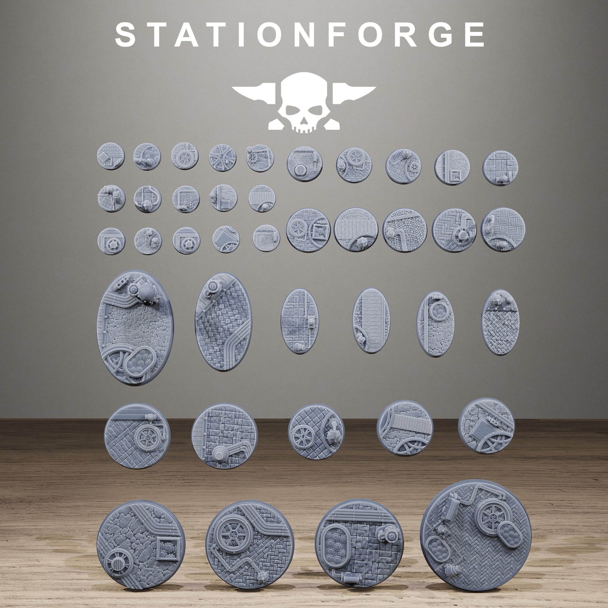 Steampunk Bases, Sci-Fi Grimdark Terrain by STATIONFORGE