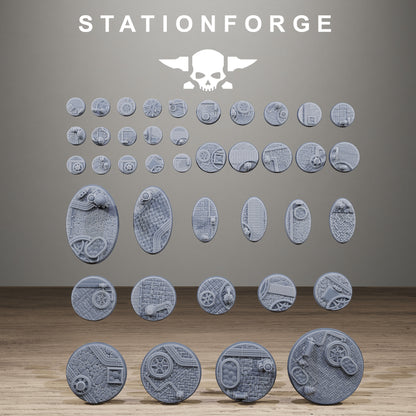 Steampunk Bases, Sci-Fi Grimdark Terrain by STATIONFORGE