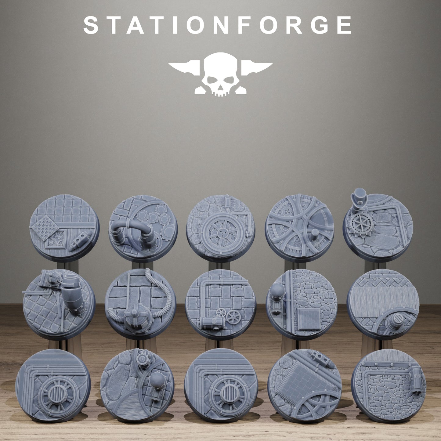 Steampunk Bases, Sci-Fi Grimdark Terrain by STATIONFORGE - photo 6
