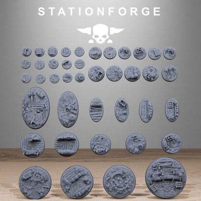 Second World War Bases, Sci-Fi Grimdark Terrain by STATIONFORGE