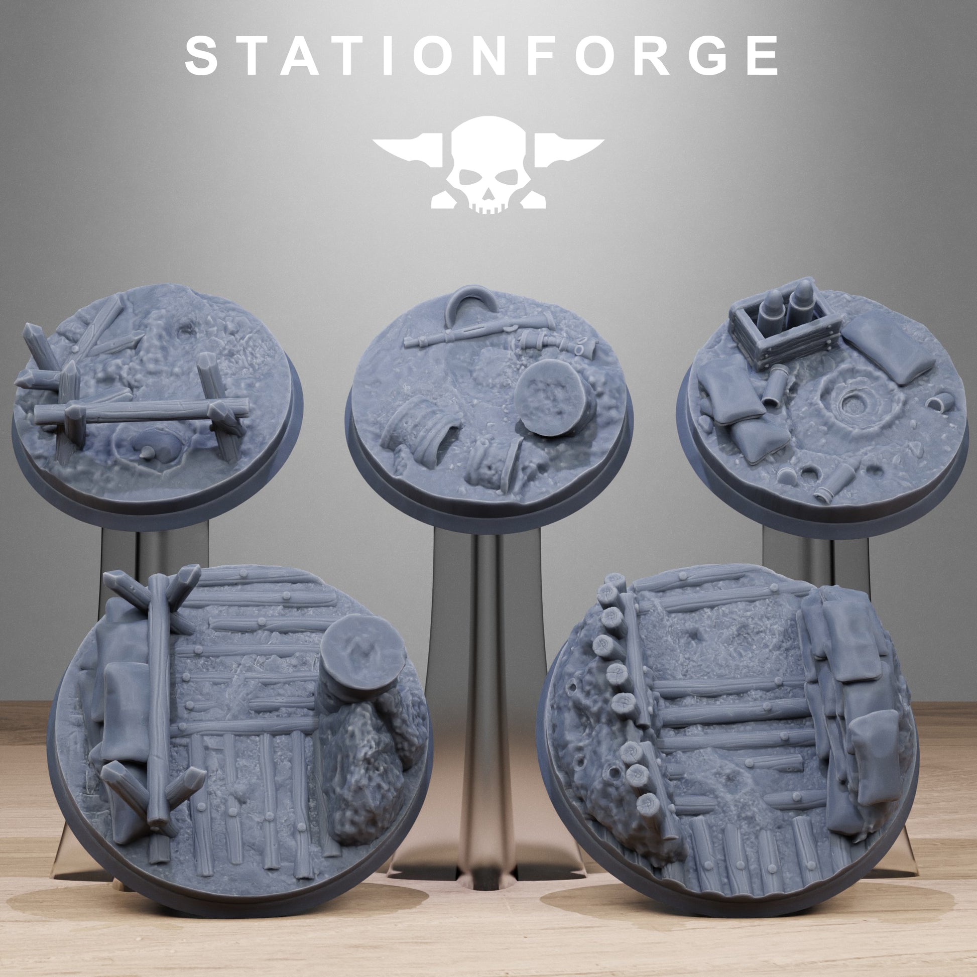 Second World War Bases, Sci-Fi Grimdark Terrain by STATIONFORGE - photo 2