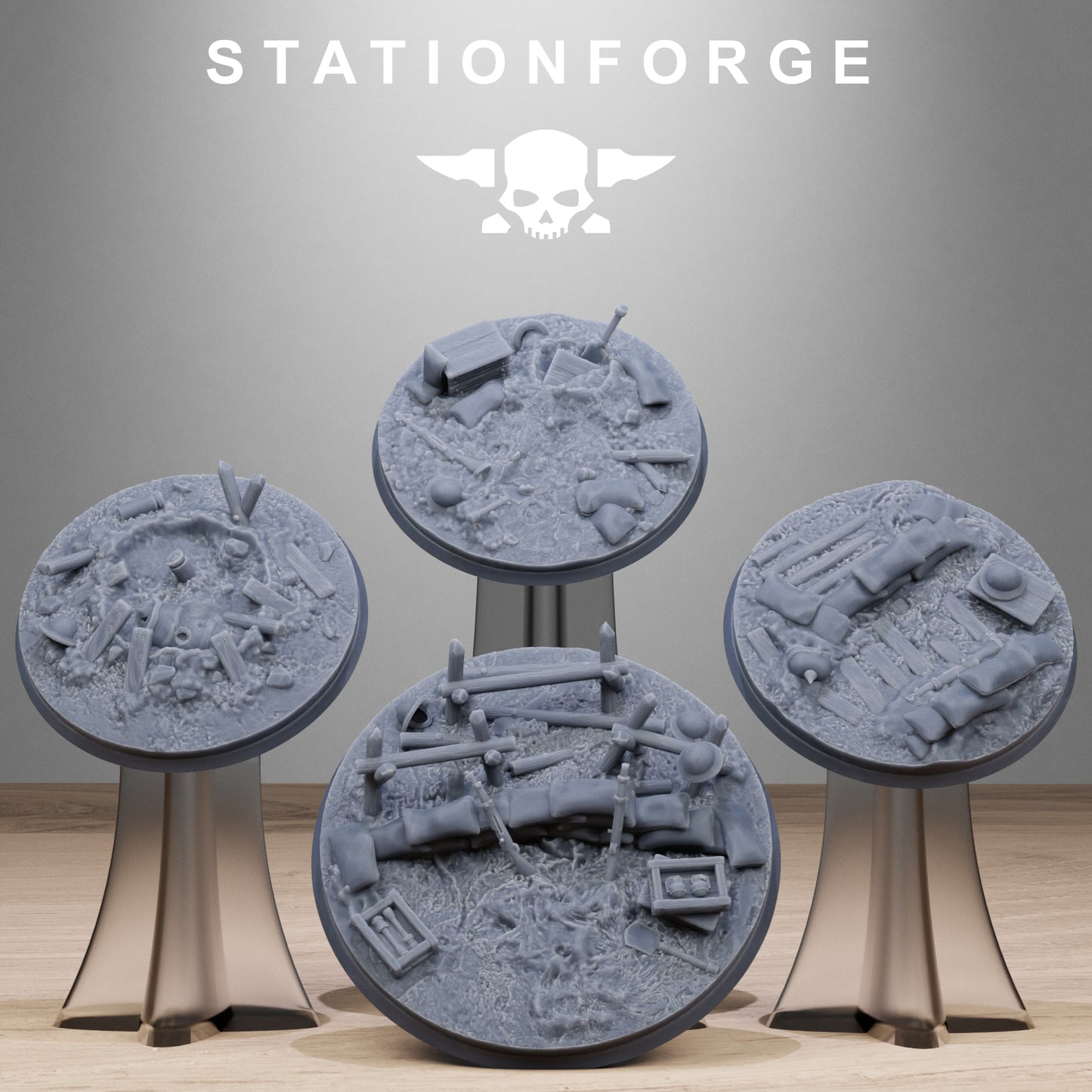 Second World War Bases, Sci-Fi Grimdark Terrain by STATIONFORGE - photo 5