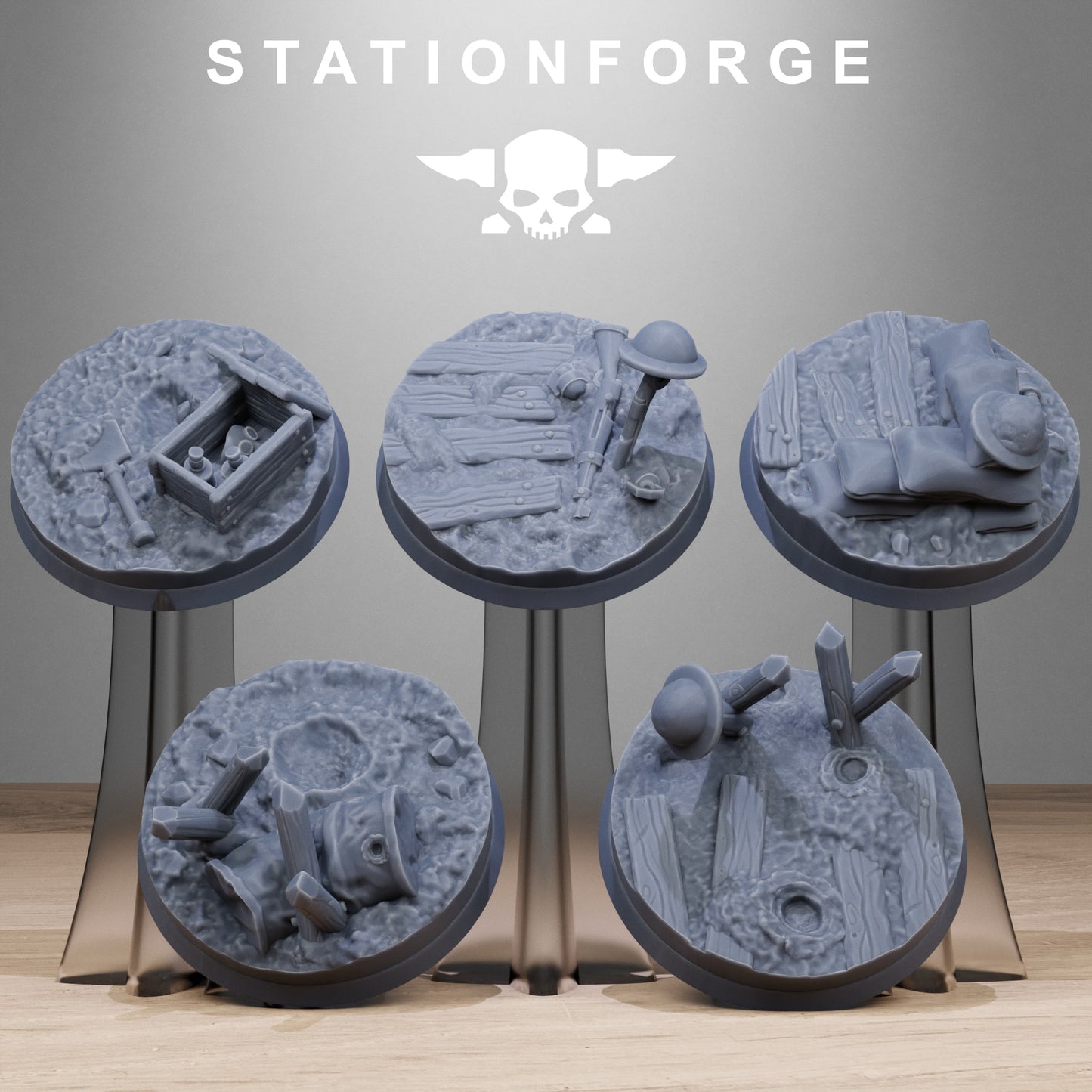 Second World War Bases, Sci-Fi Grimdark Terrain by STATIONFORGE - photo 6