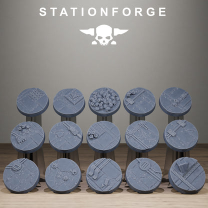 Stone Industrial Bases, Sci-Fi Grimdark Terrain by STATIONFORGE - photo 2