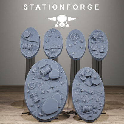 Toxic Bases, Sci-Fi Grimdark Terrain by STATIONFORGE - photo 3