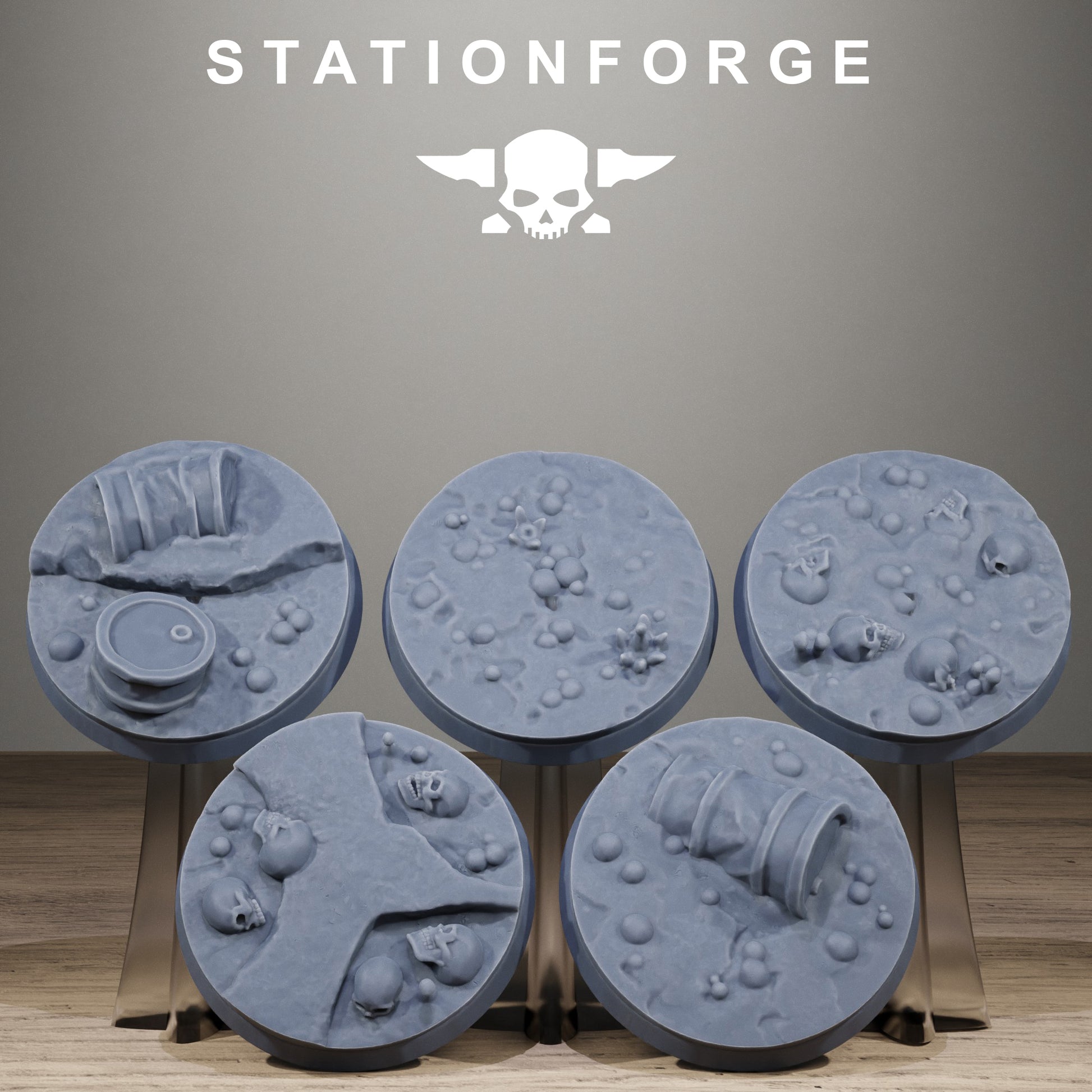 Toxic Bases, Sci-Fi Grimdark Terrain by STATIONFORGE - photo 4