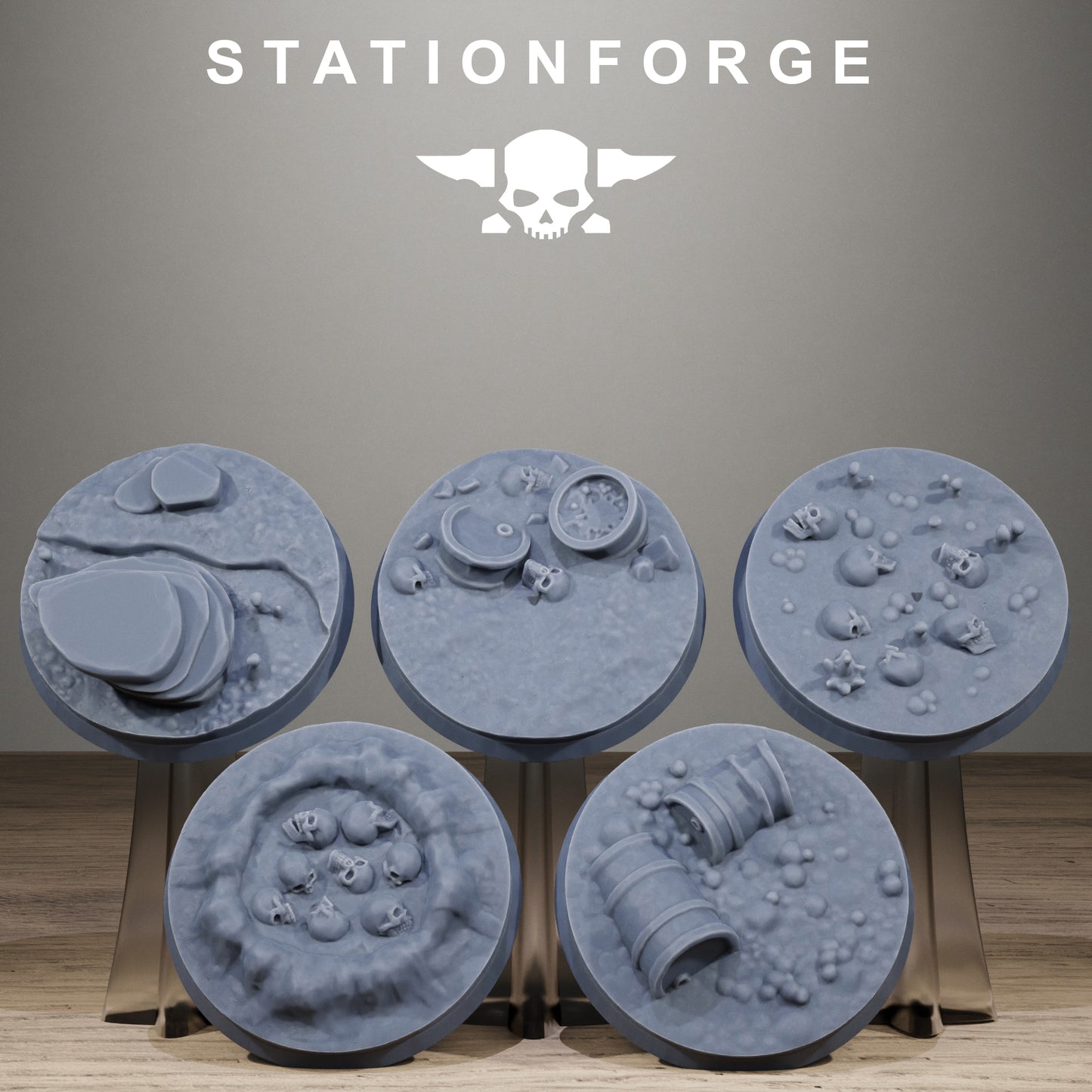Toxic Bases, Sci-Fi Grimdark Terrain by STATIONFORGE - photo 5