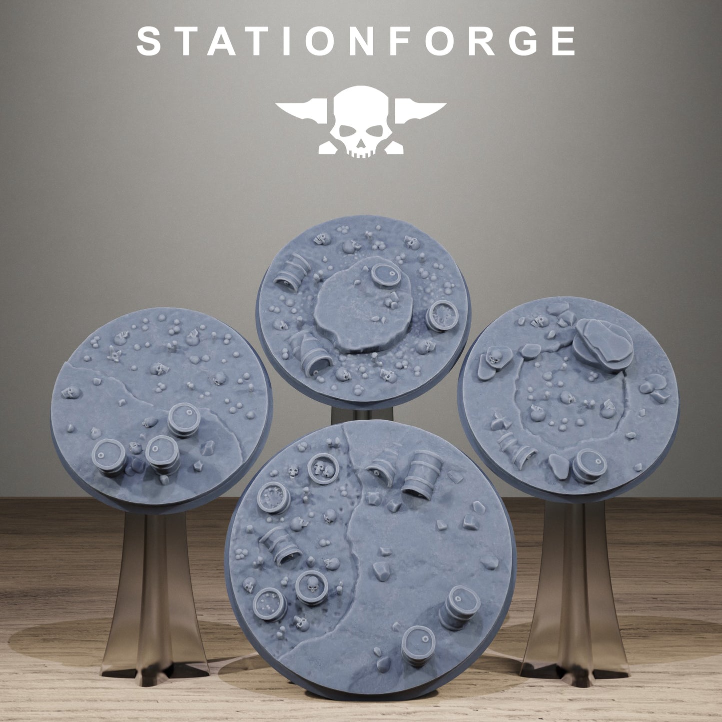 Toxic Bases, Sci-Fi Grimdark Terrain by STATIONFORGE - photo 6