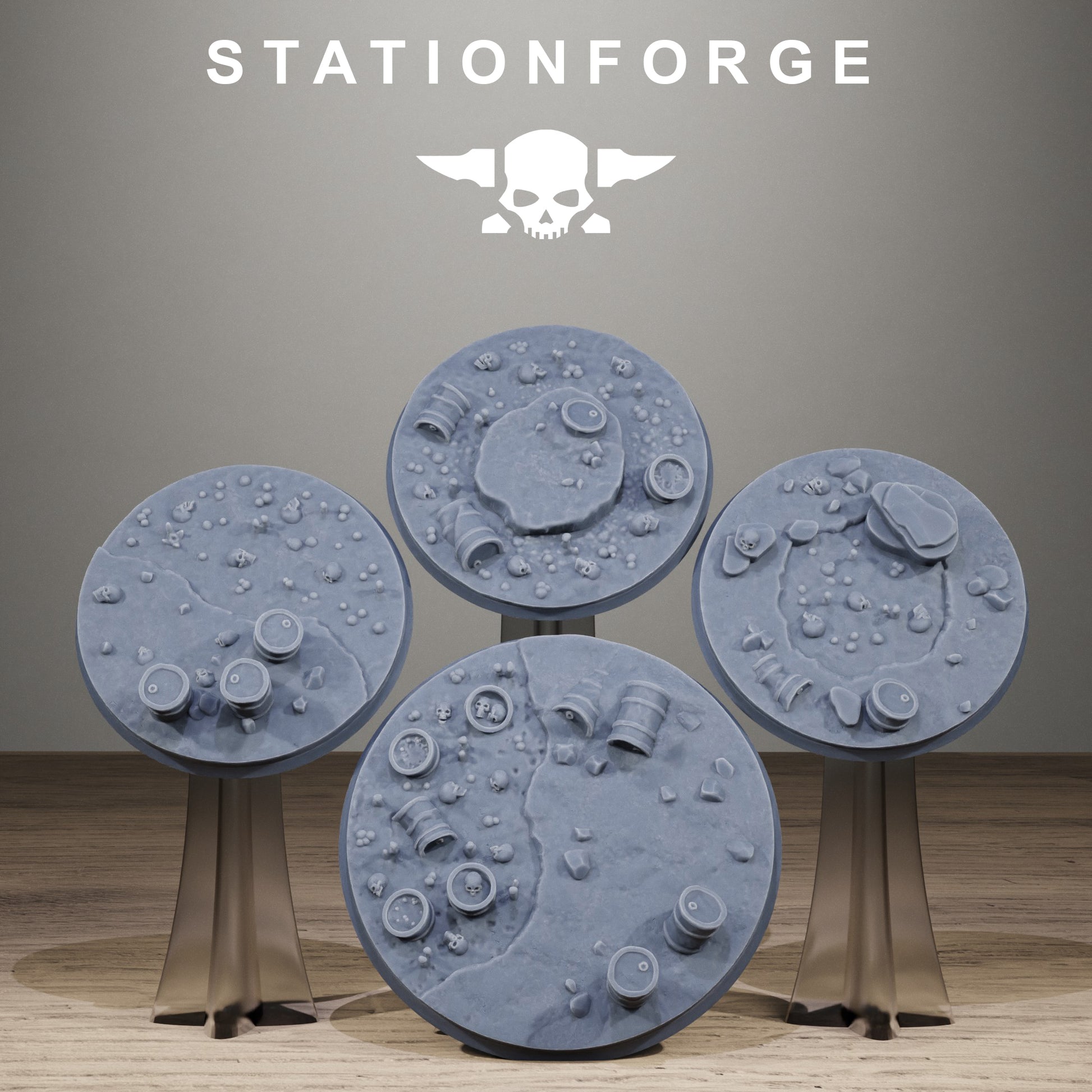 Toxic Bases, Sci-Fi Grimdark Terrain by STATIONFORGE - photo 6