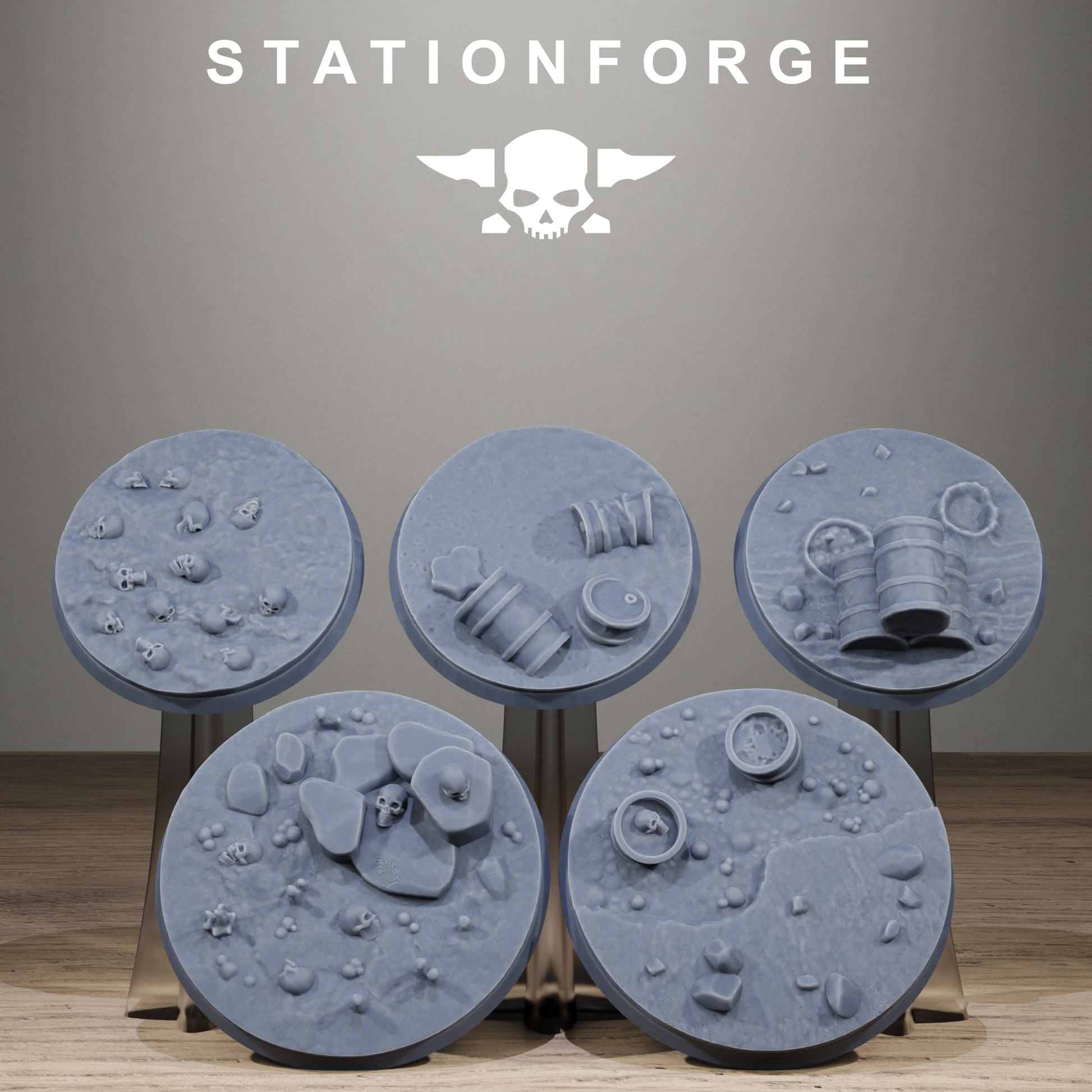 Toxic Bases, Sci-Fi Grimdark Terrain by STATIONFORGE - photo 7