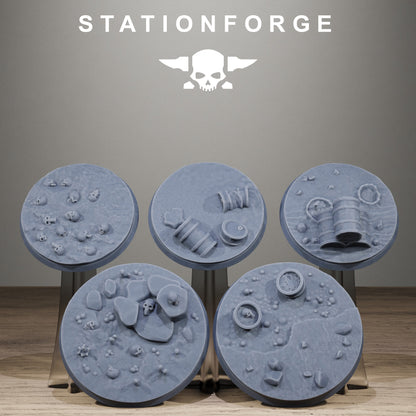 Toxic Bases, Sci-Fi Grimdark Terrain by STATIONFORGE - photo 7
