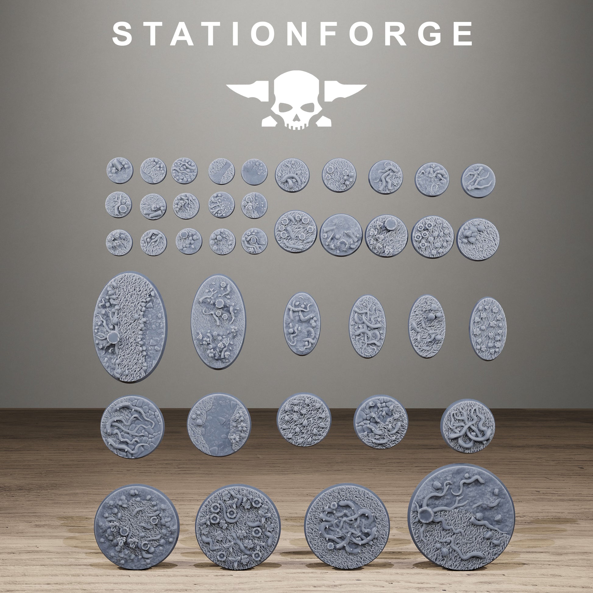 Woodland Bases, Sci-Fi Grimdark Terrain by STATIONFORGE