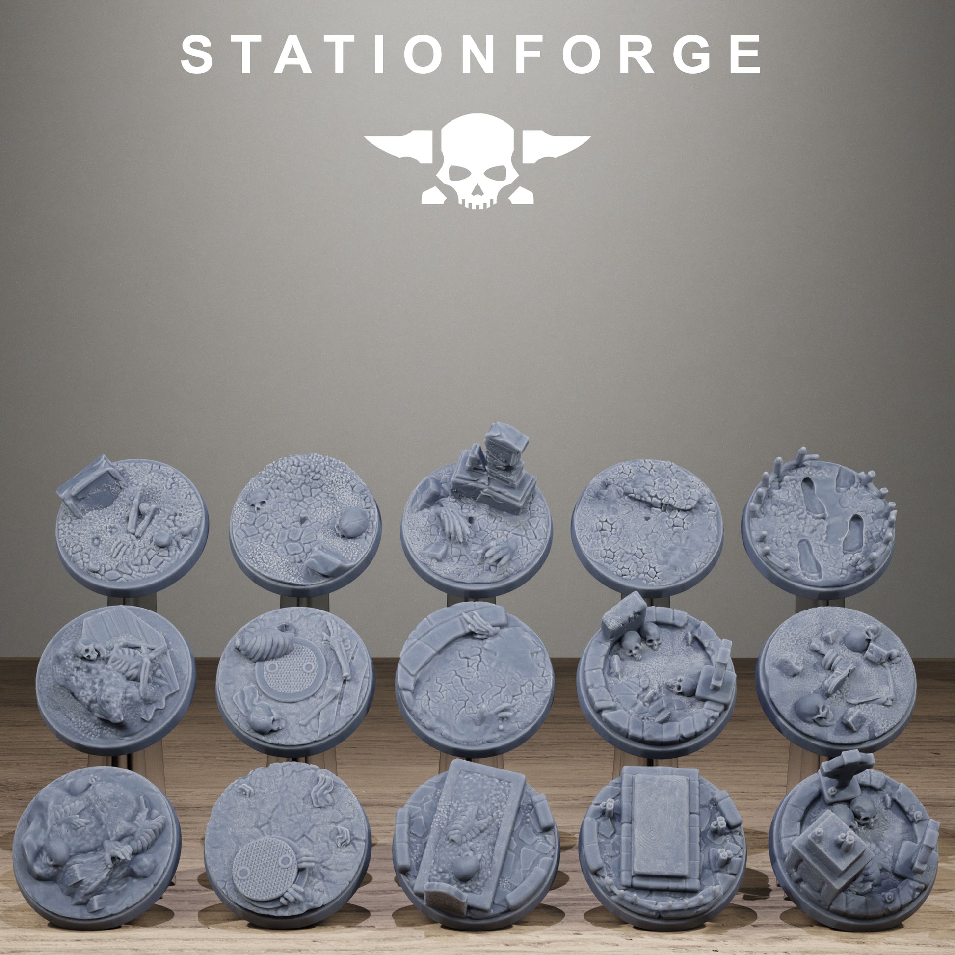 Zombie Bases, Sci-Fi Grimdark Terrain by STATIONFORGE - photo 2