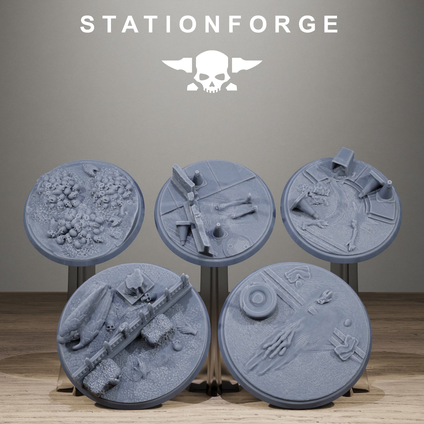 Zombie Bases, Sci-Fi Grimdark Terrain by STATIONFORGE - photo 3