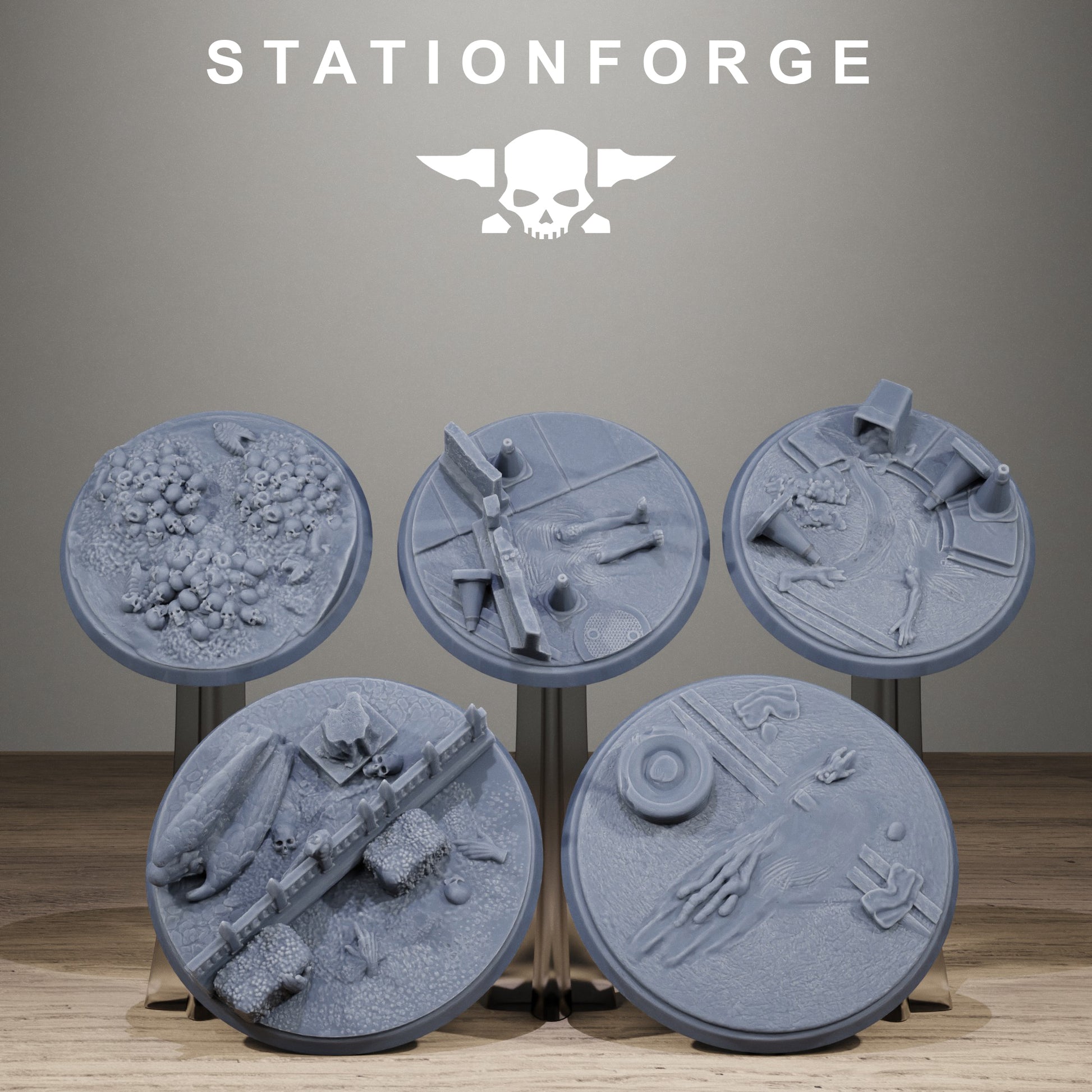 Zombie Bases, Sci-Fi Grimdark Terrain by STATIONFORGE - photo 3
