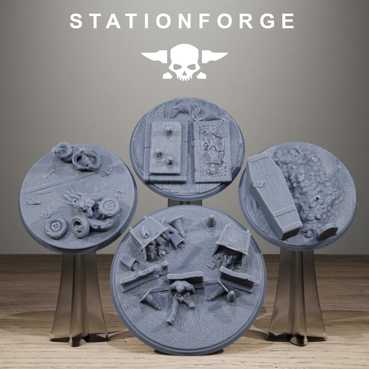 Zombie Bases, Sci-Fi Grimdark Terrain by STATIONFORGE - photo 5