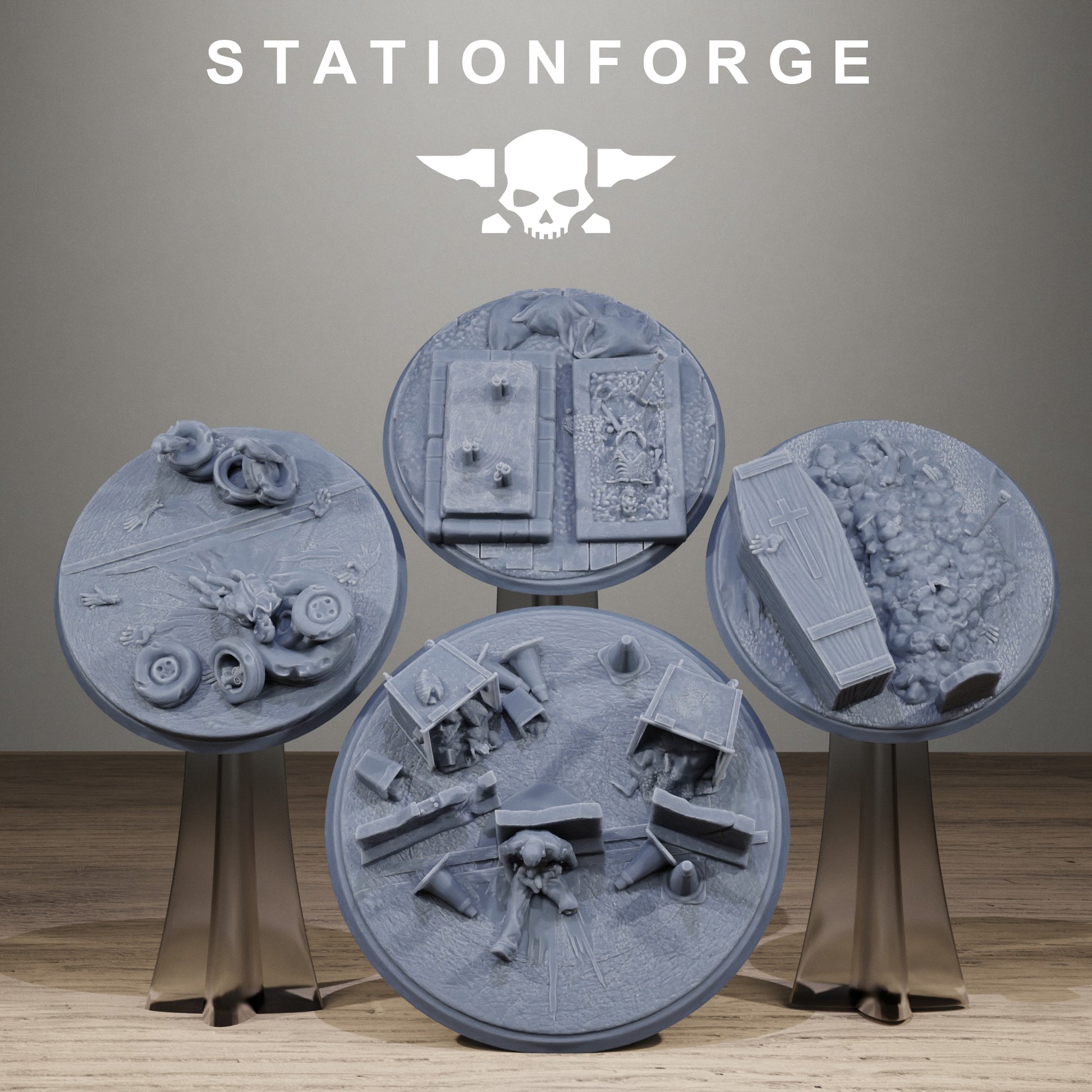 Zombie Bases, Sci-Fi Grimdark Terrain by STATIONFORGE - photo 5