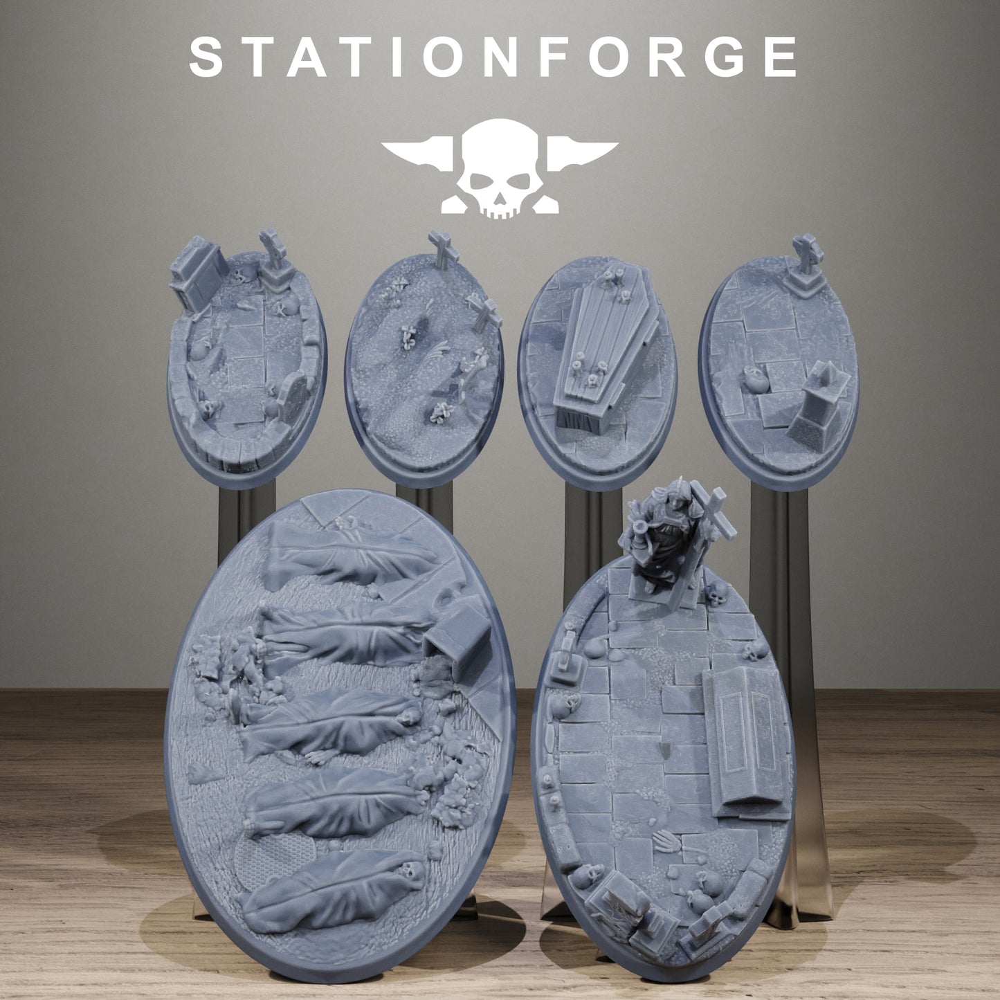 Zombie Bases, Sci-Fi Grimdark Terrain by STATIONFORGE - photo 6