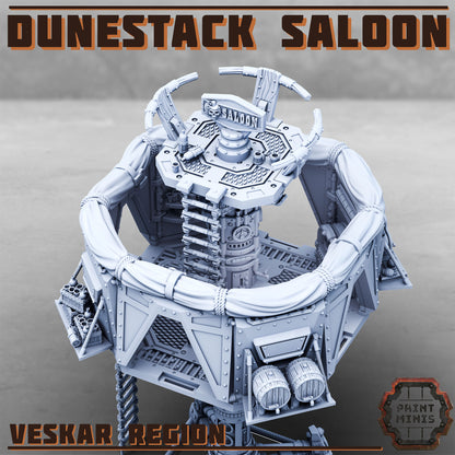 Veskar Region, Modular Sci-Fi Miniatures by STATIONFORGE, Grimdark Wargames Proxy