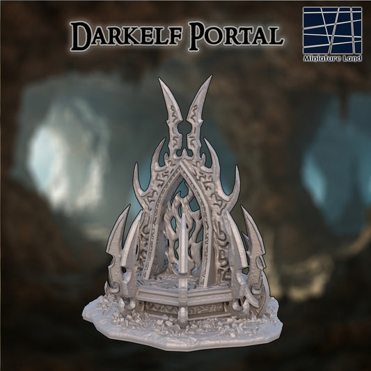 Dark Elf Portal - Tabletop Terrain 28mm by MiniatureLand