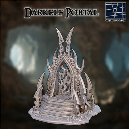 Dark Elf Portal - Tabletop Terrain 28mm by MiniatureLand