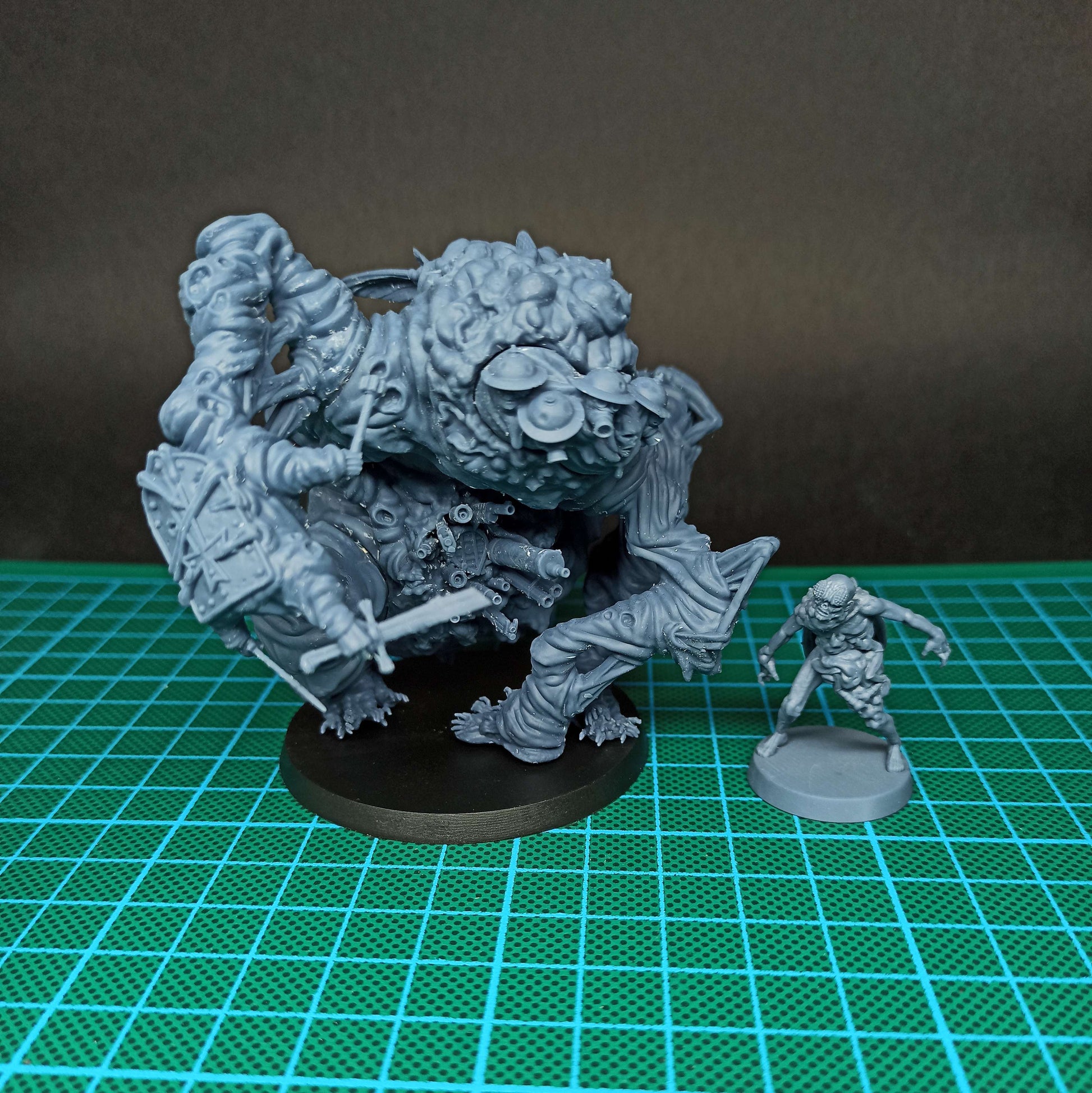 Flesh Crawler (pre-supported), Modular Sci-Fi Miniatures by STATIONFORGE, Grimdark Wargames Proxy - photo 6