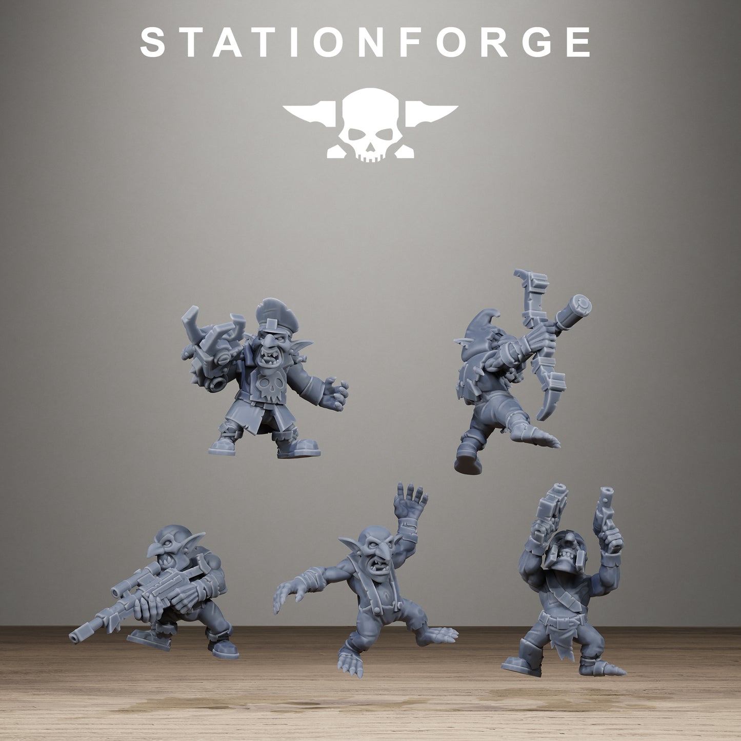 Orkaz Iron Giant, Space-Faring Orkish Menace Sculpted by STATIONFORGE for Wargames set in the Grimdark Future - photo 10