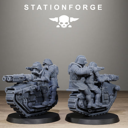 Grimguard War Treader, Modular Sci-Fi Imperial Infantry by STATIONFORGE, Grimdark Wargames Proxy - photo 2
