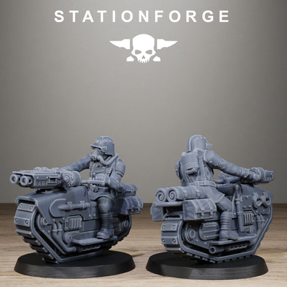 Grimguard War Treader, Modular Sci-Fi Imperial Infantry by STATIONFORGE, Grimdark Wargames Proxy - photo 3