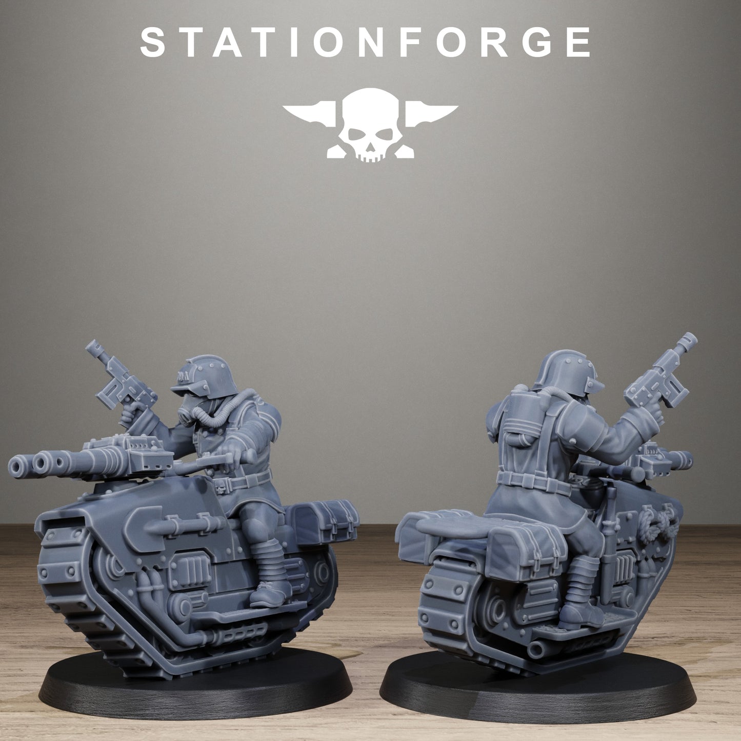 Grimguard War Treader, Modular Sci-Fi Imperial Infantry by STATIONFORGE, Grimdark Wargames Proxy - photo 6