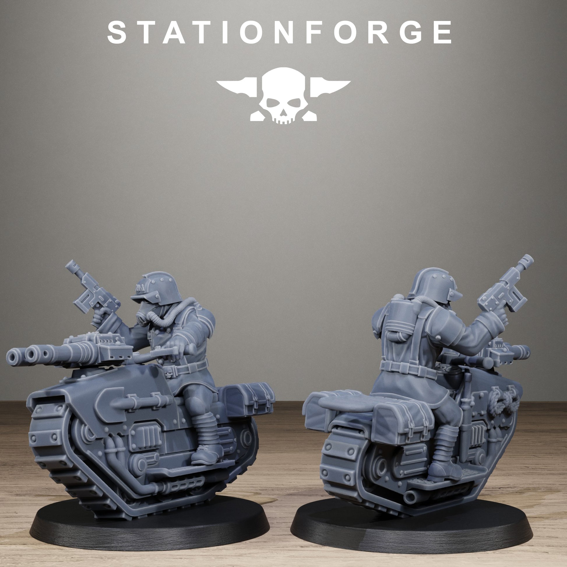 Grimguard War Treader, Modular Sci-Fi Imperial Infantry by STATIONFORGE, Grimdark Wargames Proxy - photo 6