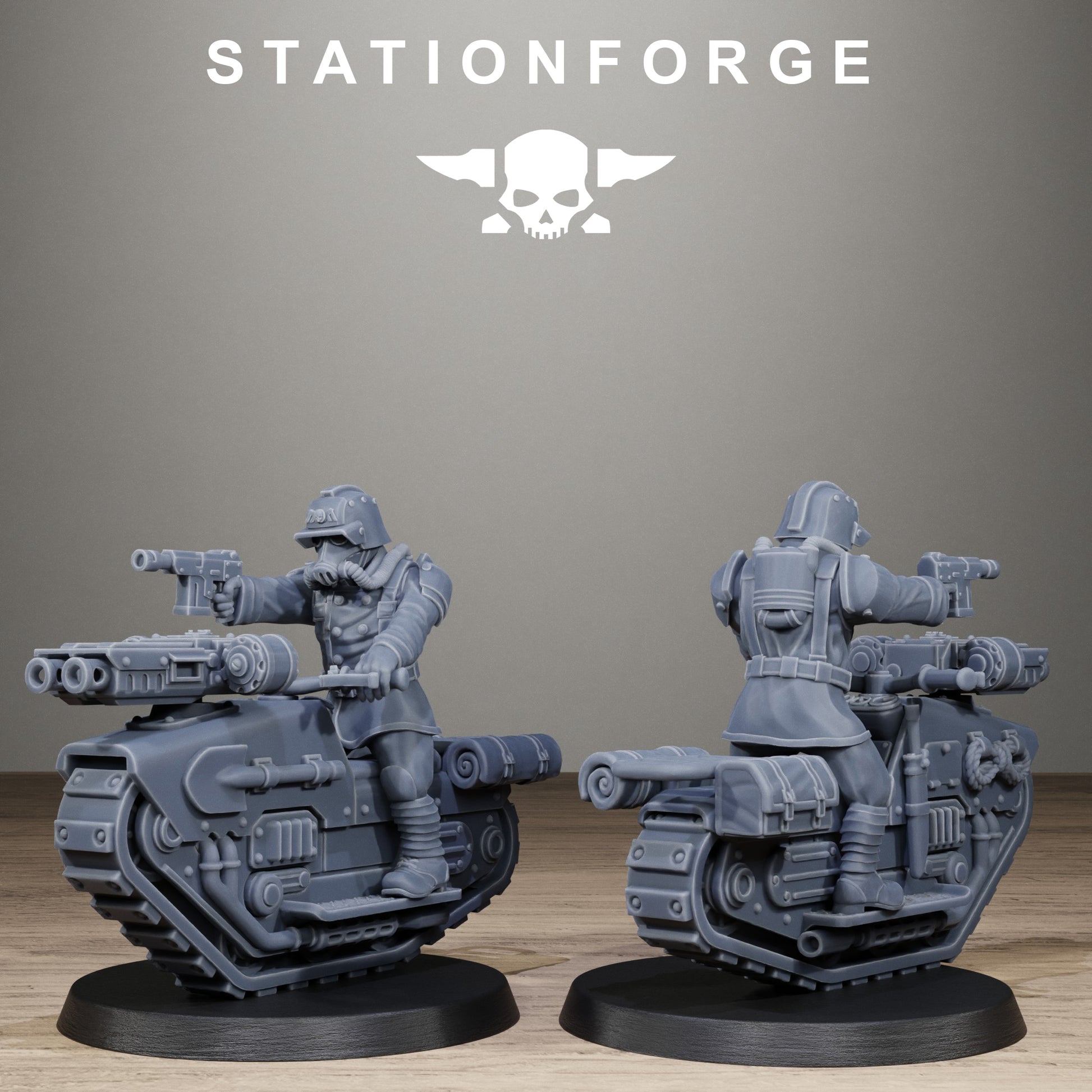 Grimguard War Treader, Modular Sci-Fi Imperial Infantry by STATIONFORGE, Grimdark Wargames Proxy - photo 9