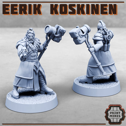 Koskinen Family - Noora and Eerik - Sci-Fi Grimdark Mercenaries by Print Minis - photo 3