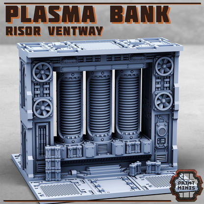 Risor Ventway 2 - Plasma, Archway and Gate - Sci-Fi Grimdark Mercenaries by Print Minis