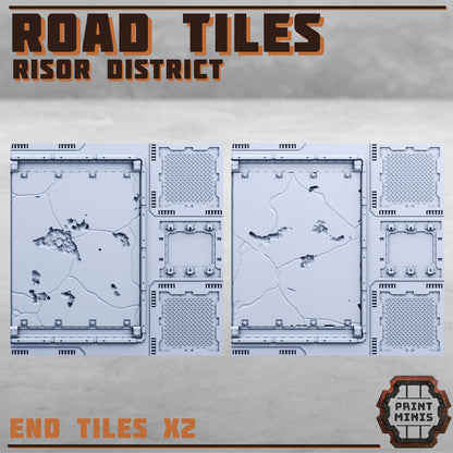 Risor Road Tiles - Sci-Fi Grimdark Mercenaries by Print Minis - photo 2