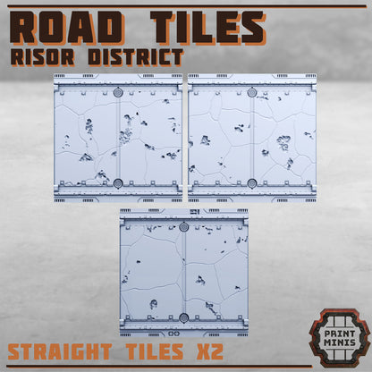 Risor Road Tiles - Sci-Fi Grimdark Mercenaries by Print Minis - photo 3